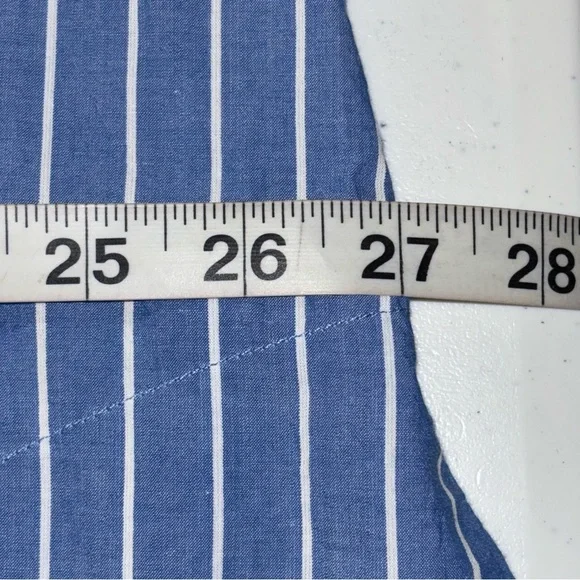 Matilda Jane Sandy Seashell Daydream Striped Tie Shoulder Swim Cover Up Dress - Picture 12 of 13